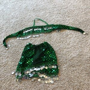 Kids belly dance outfit
